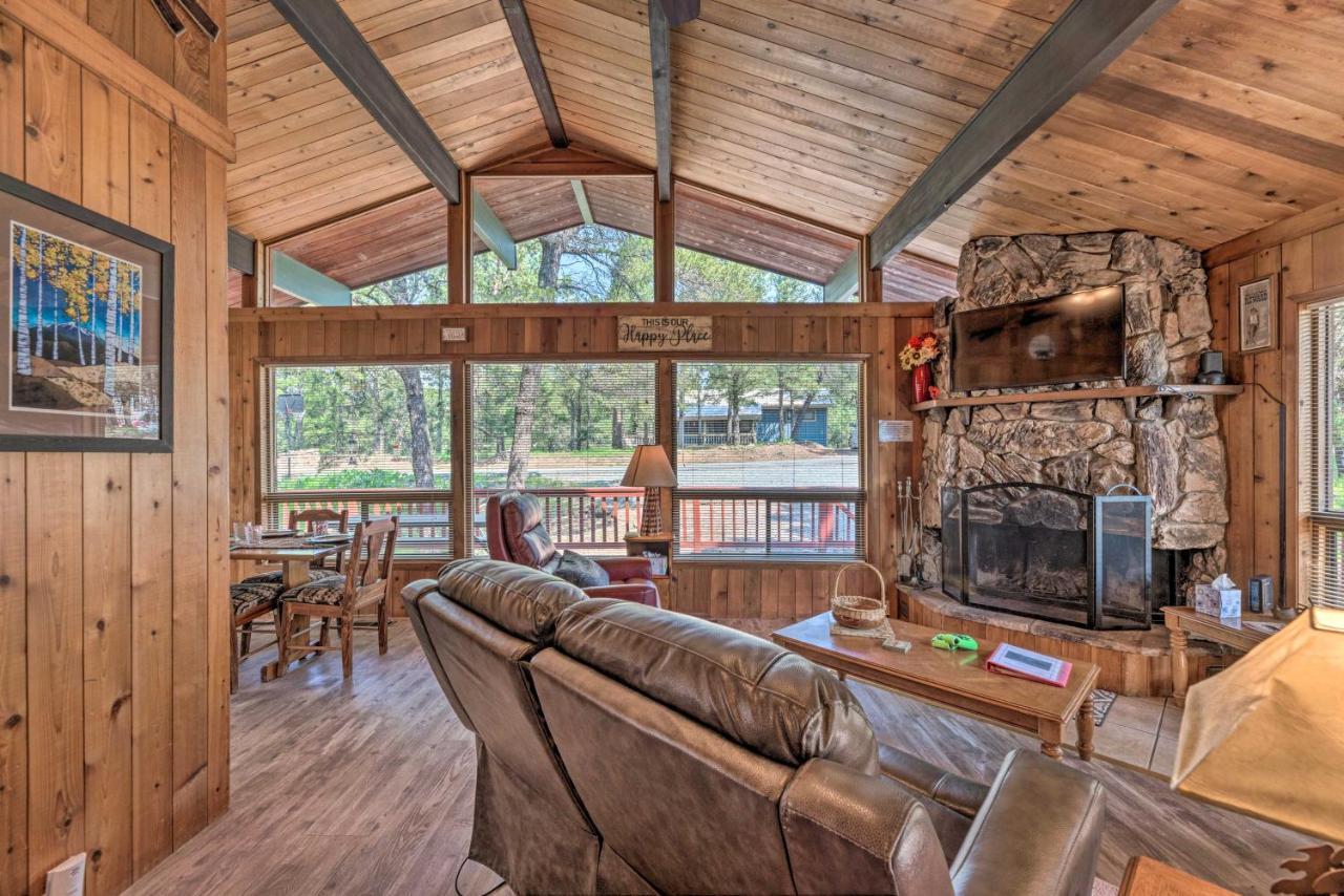 Quiet Retreat With Hot Tub - 16 Miles To Ski Apache! Ruidoso Eksteriør billede